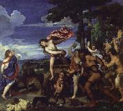 TIZIANO Vecellio bacchus och ariaden France oil painting artist